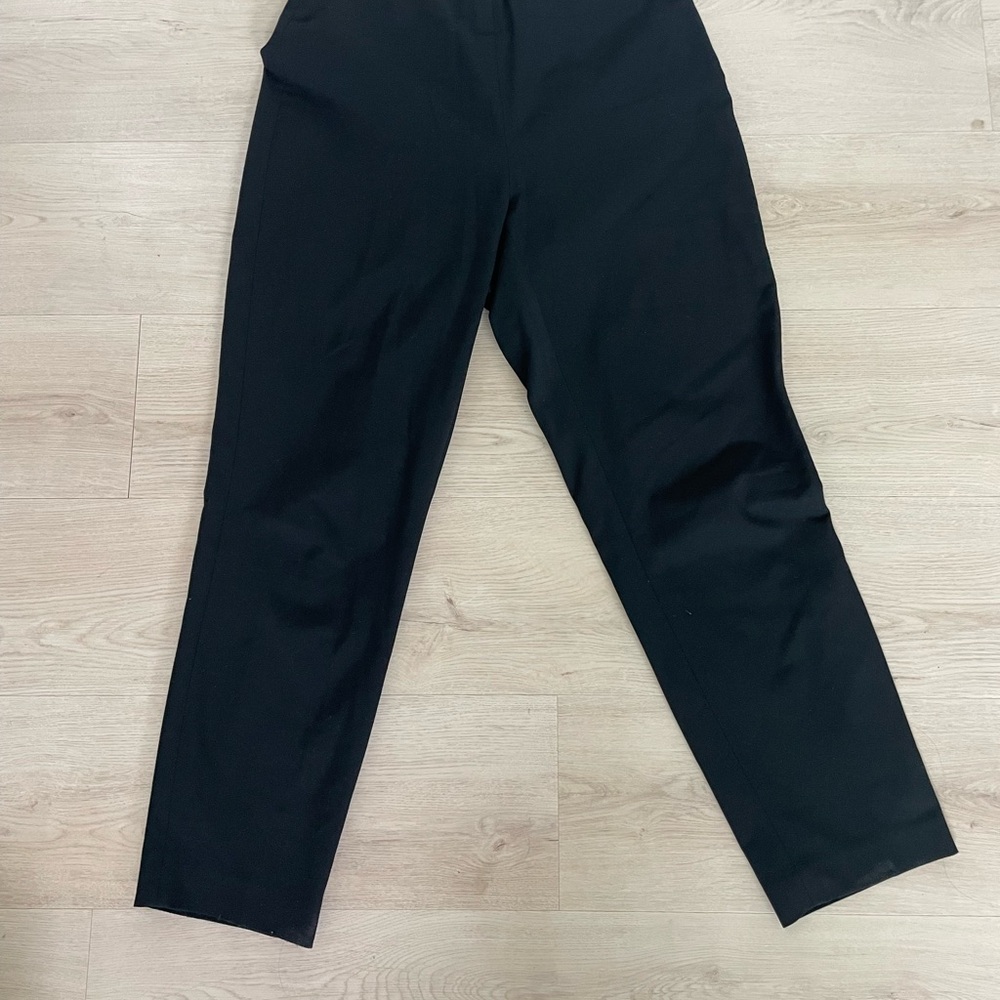 Calvin Klein Black Dress Pants Straight Leg, Crop Length